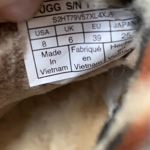 UGG Mini Fluff Quilted Animal Print Boot - Picture 13 of 13